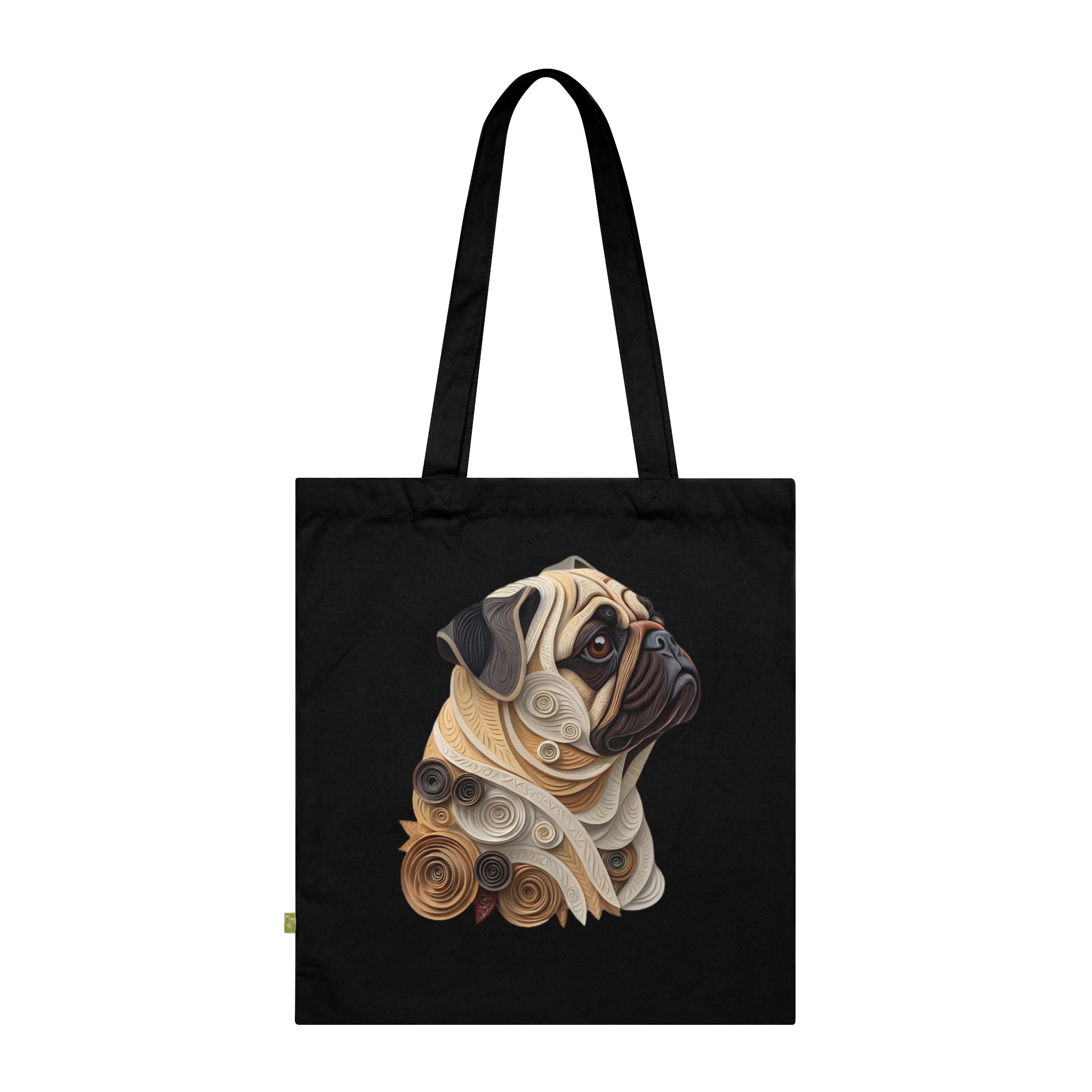 Tote Bag Carlino Quilling Art