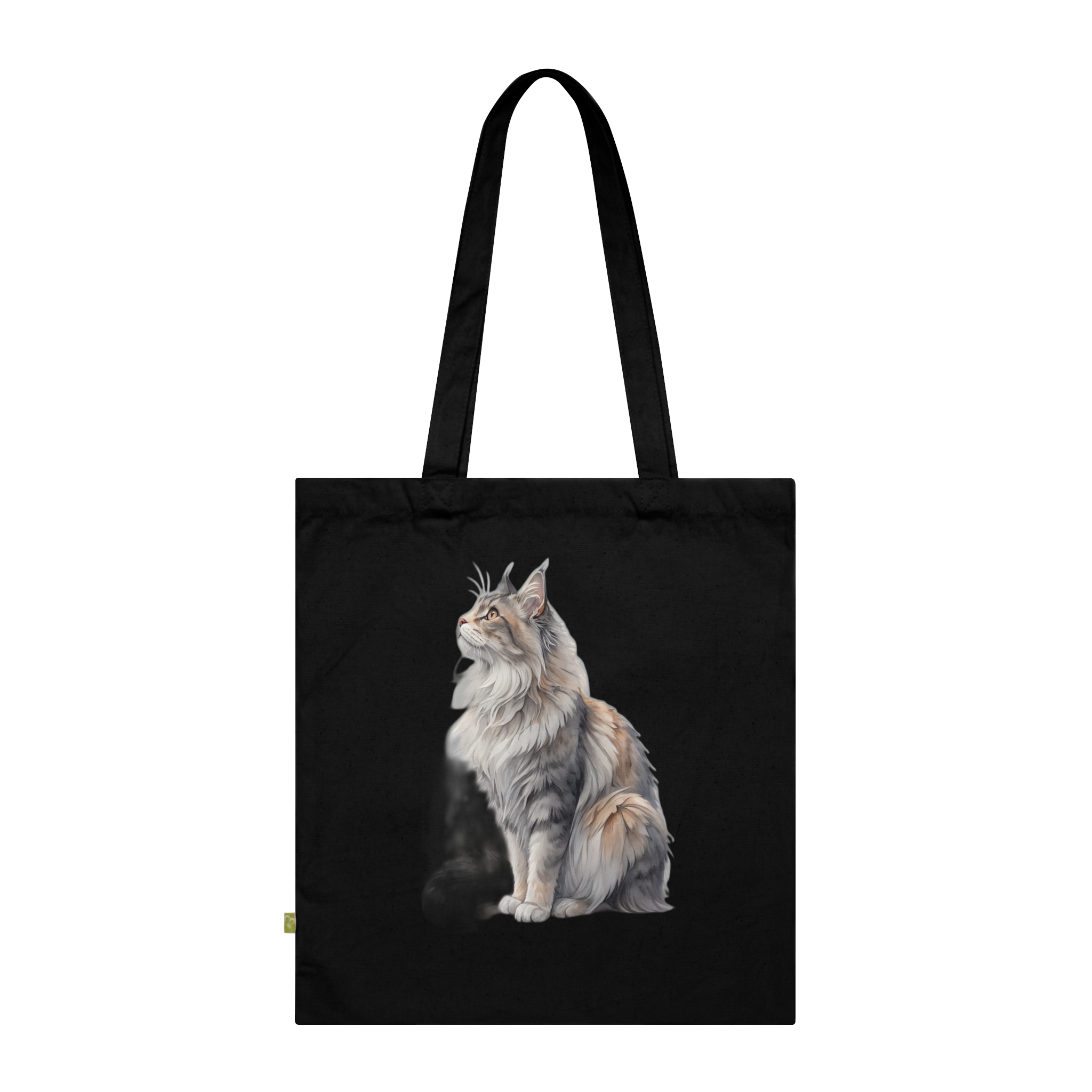 Tote Bag Maine Coon Acquerello