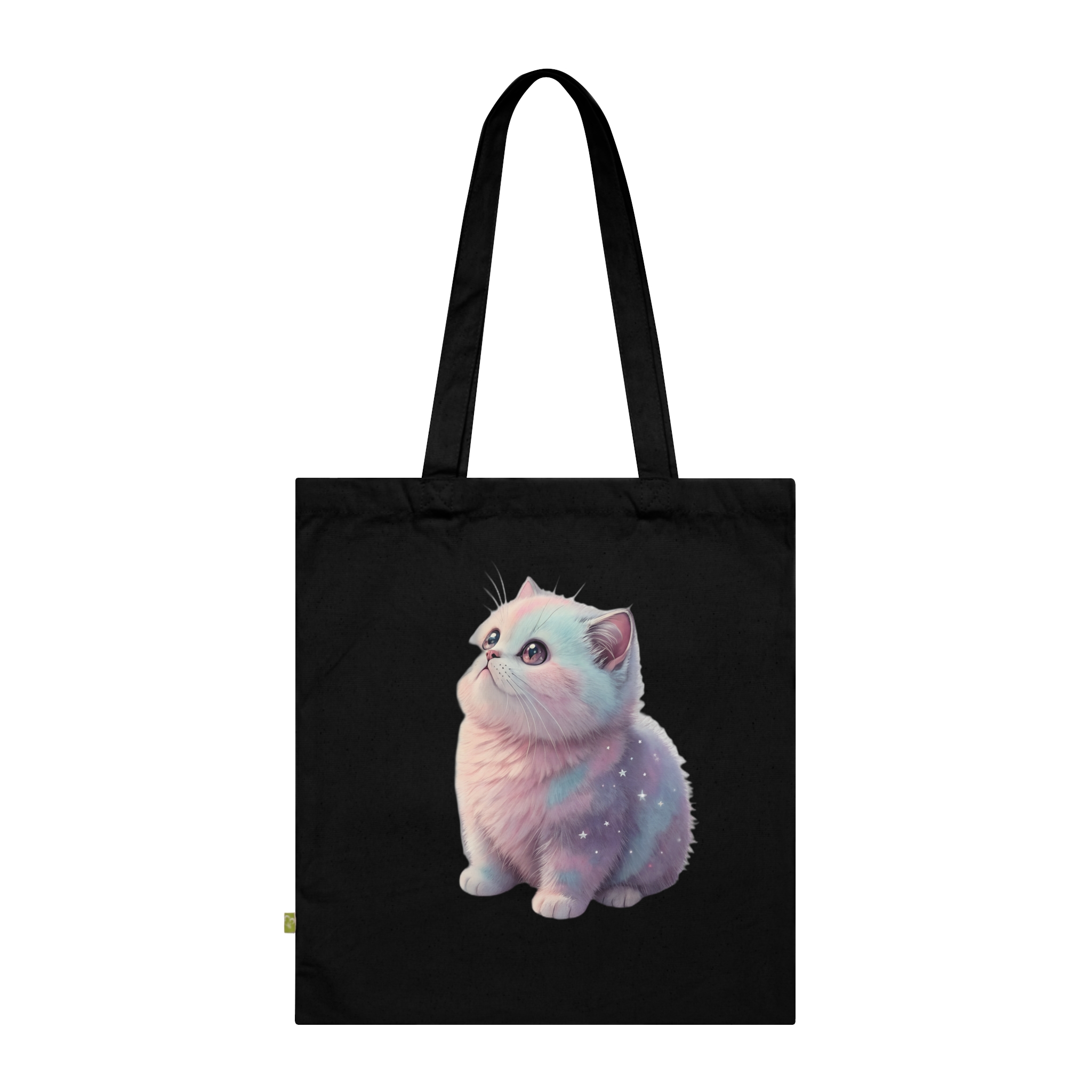 Tote Bag Gatto Scottish Fold Kawaii - borsa shopper regalo per proprietari di Scottish Fold
