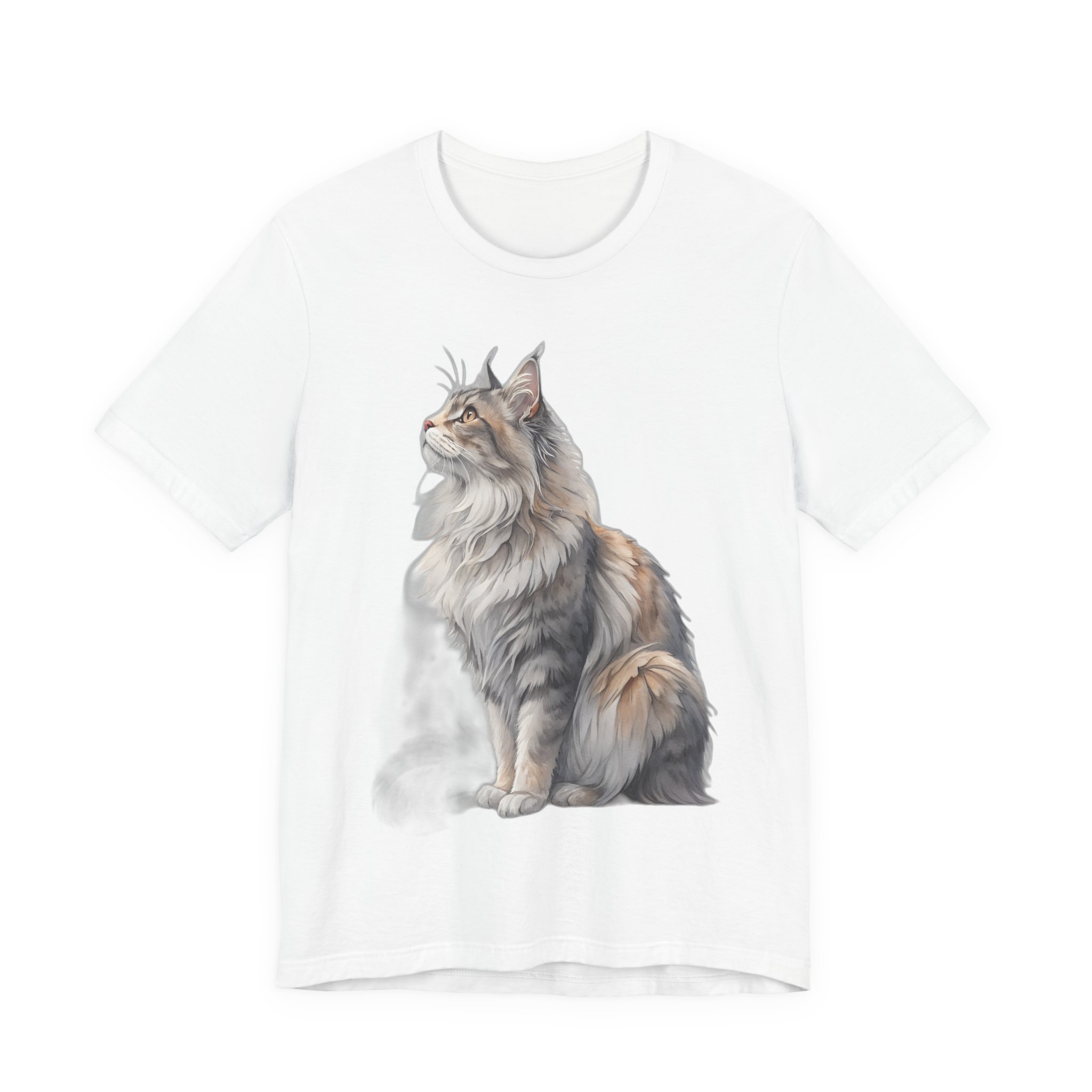 Maglietta Maine Coon Acquerello
