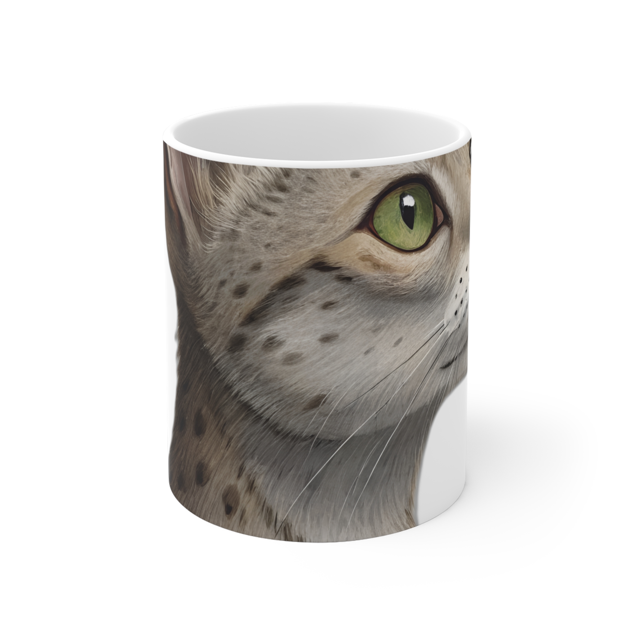 Tazza Gatto Mau Egiziano manoscritto miniato